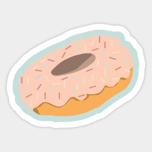 Sprinkled Donut Sticker